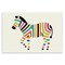Stupell Industries Bright Hued Zebra Stripes Wall Plaque By Andy Westface